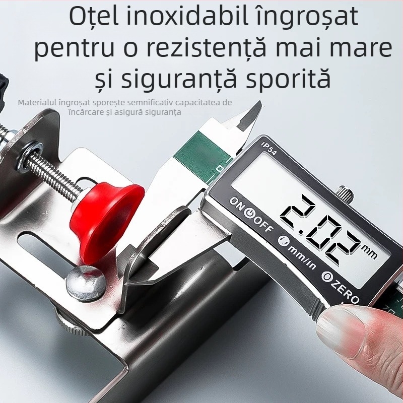 Instrument de montaj ușă dulap – unealtă de poziționare pentru dulapuri la podea, suspendate și garderobă, suport multifuncțional pentru poli și rafturi (construcții)