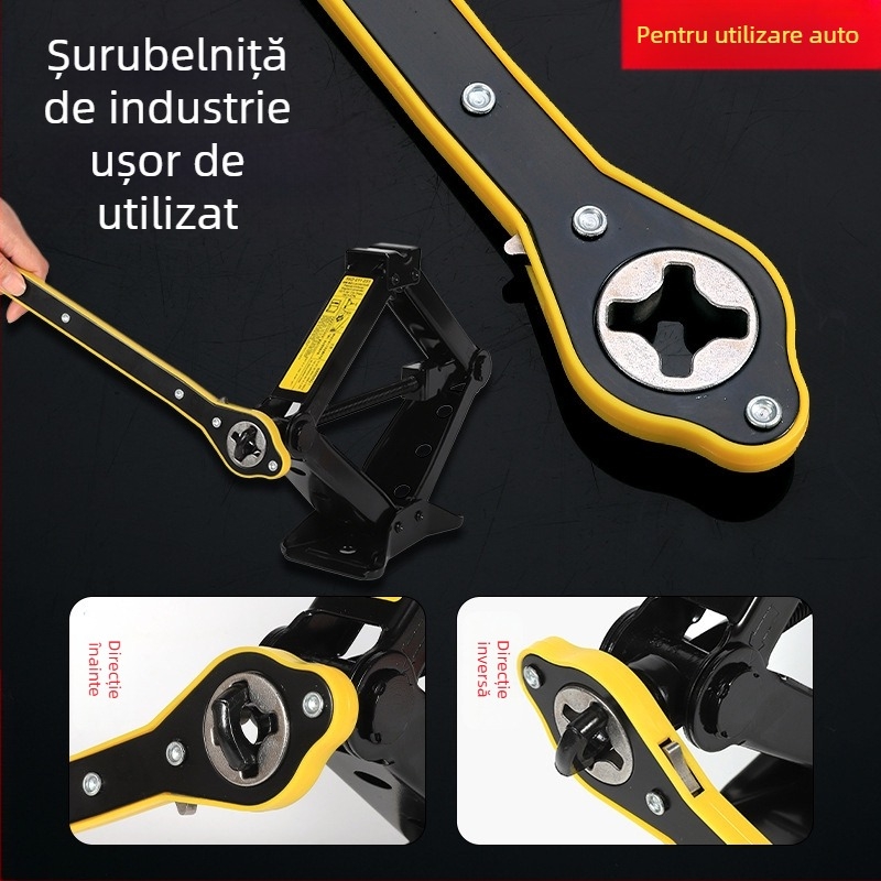 Cheie dinamometrică pentru mașină cu braț extins, clichet universal, oțel de înaltă carbon, finisaj electroforetic, greutate 0,25 kg