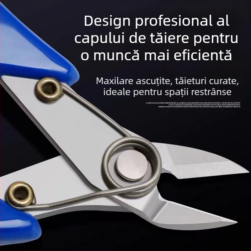 Clește pentru pini de Gundam modele, lame din oțel cu conținut ridicat de carbon, marcă Kingmas, greutate 50 g, calitate industrială