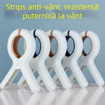 Trend clips plastic uscare 203 pentru cuverturi, set de patru piese, utilizare generală