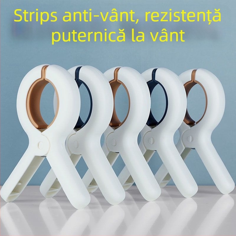 Trend clips plastic uscare 203 pentru cuverturi, set de patru piese, utilizare generală