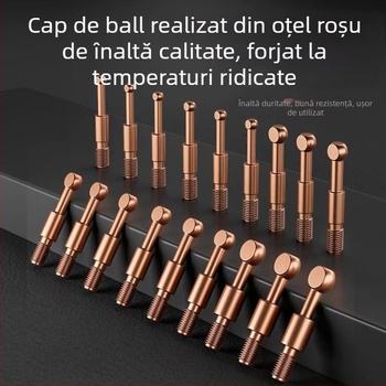 Unelte de reparații auto: trăgător pentru rulmenți detașabil, cu trei gheare, 18 în 1, multifuncțional pentru rulmenți cu canale adânci