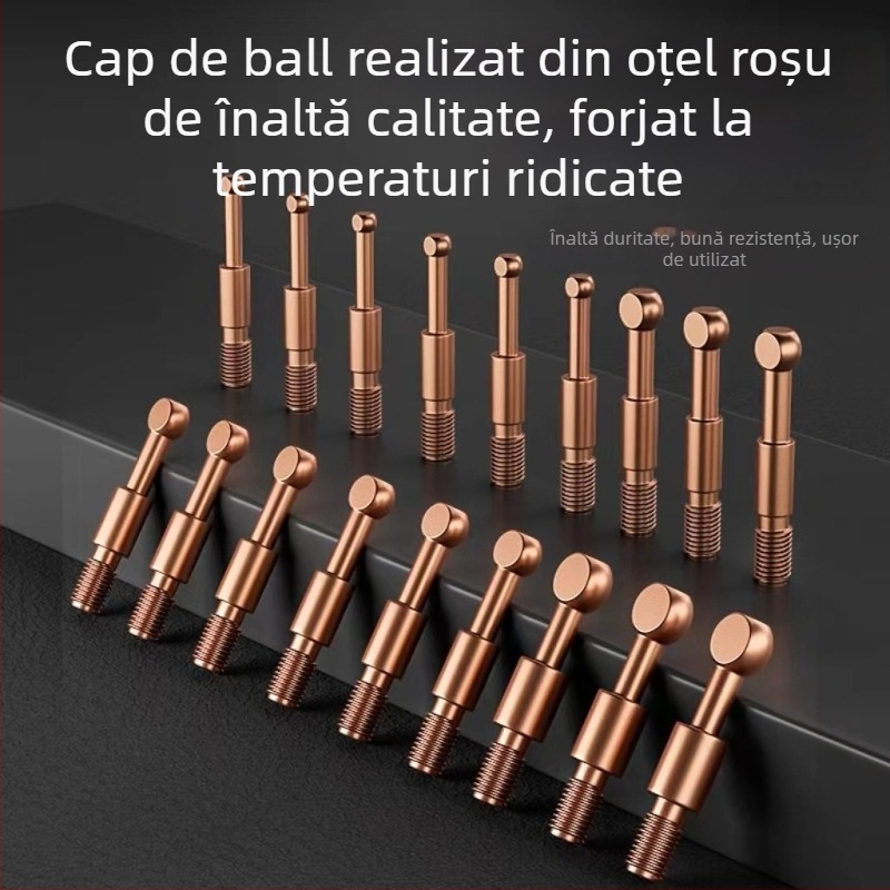 Unelte de reparații auto: trăgător pentru rulmenți detașabil, cu trei gheare, 18 în 1, multifuncțional pentru rulmenți cu canale adânci