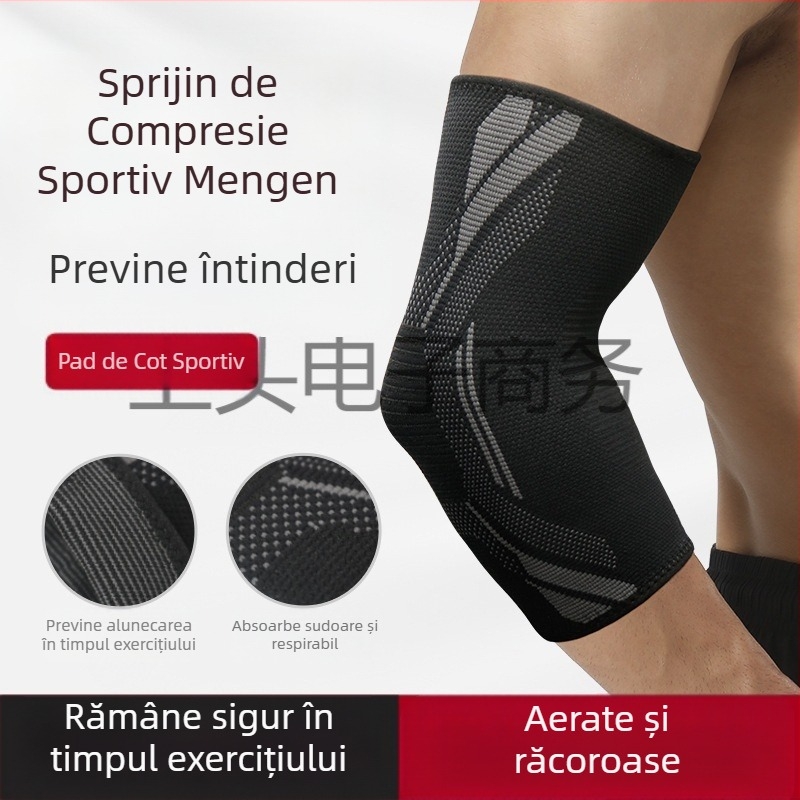 Cotiere din nylon, protecție pentru coate, anti-alunecare, pentru toate sporturile, adulți