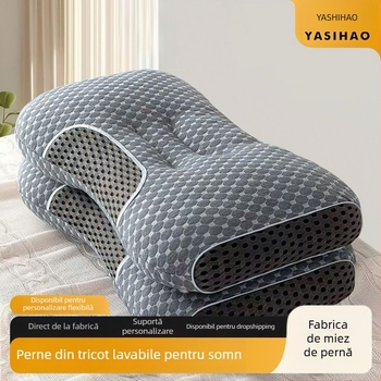 Miez de pernă – lavabil, susținere cervicală, anti-deformare, pentru o singură persoană, umplutură din fibre de poliester