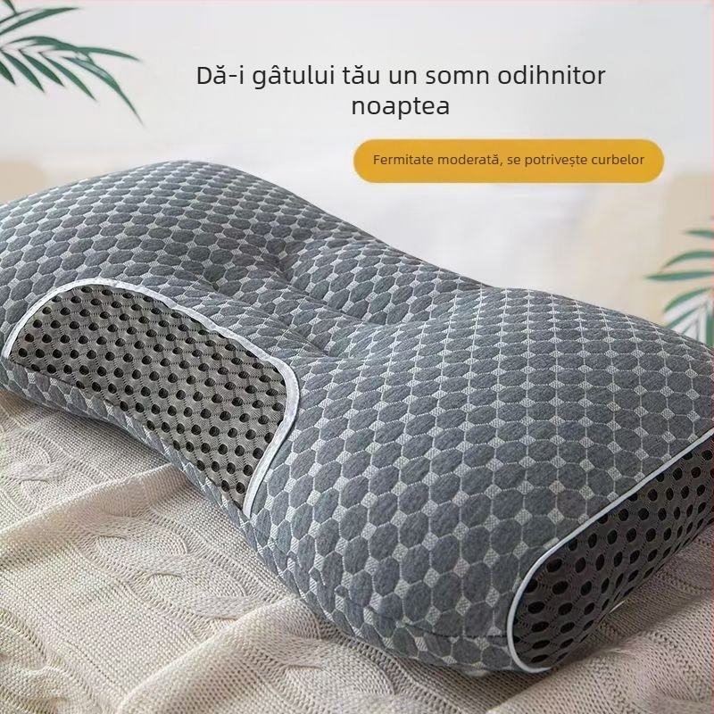 Miez de pernă – lavabil, susținere cervicală, anti-deformare, pentru o singură persoană, umplutură din fibre de poliester