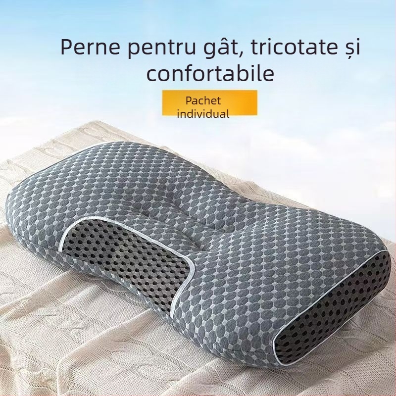 Miez de pernă – lavabil, susținere cervicală, anti-deformare, pentru o singură persoană, umplutură din fibre de poliester