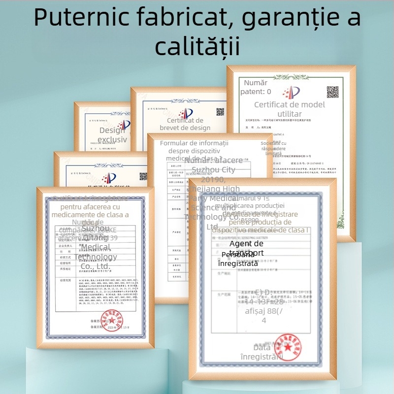 Cure de fixare medicală a taliei pentru pacienți imobilizați în pat, model ZQYS-Y241, material 80/20 poliester-bumbac, șnur de nylon