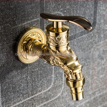 Baterie de baie încastrată în perete, cu manetă unică, din aliaj de zinc, finisaj antic, 5-80°C