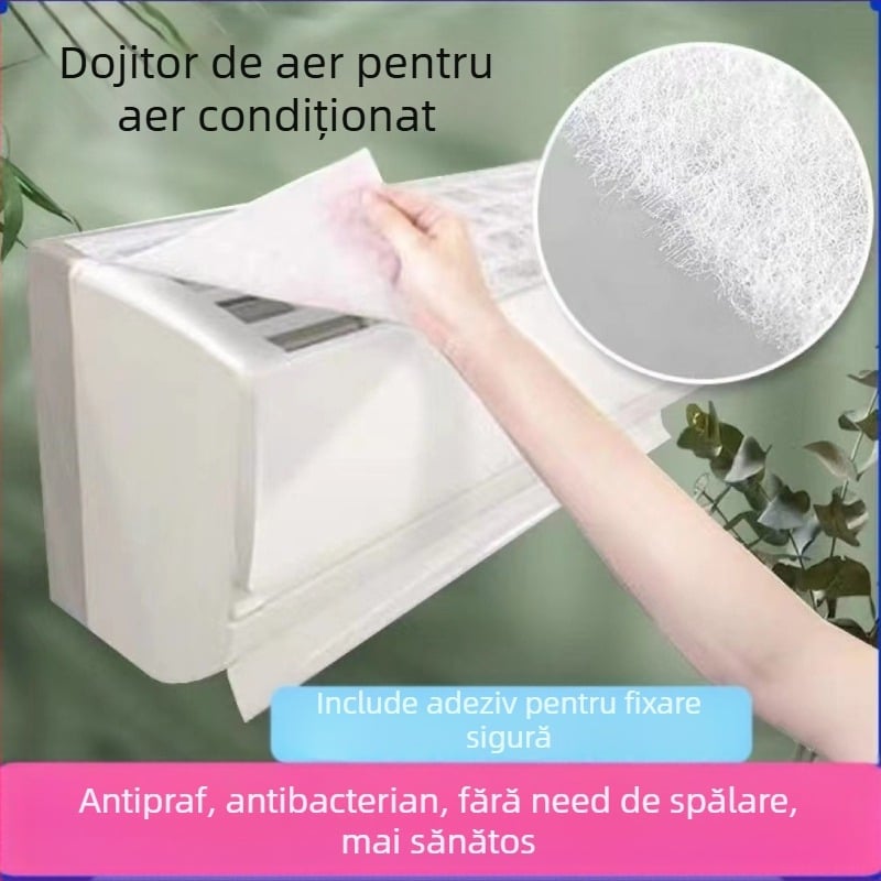 Filtru de intrare pentru aer condiționat, țesături nețesute, protecție împotriva prafului, potrivire universală
