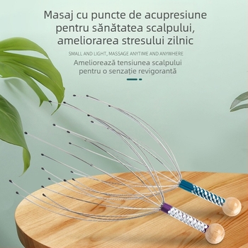 Masajor pentru cap cu gheară – funcționare manuală, frământare (Brand: Bian Xu, Model: 888)