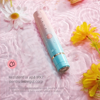 Epilator electric pentru corp: trei în unu, lavabil pentru întregul corp, model FK-112, alimentare USB/electric