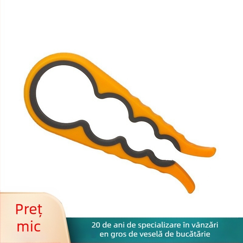 Deschizător manual multifuncțional pentru sticle și conserve – patru în unu, corp din plastic, Autonomy, dispozitiv de bucătărie portabil, lansare primăvara 2022