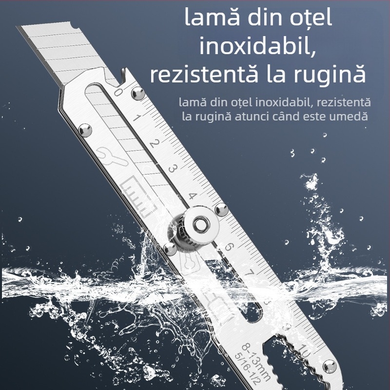 Deer fairy LXZ924414 – Cuțit de artă din oțel inoxidabil, greu, multifuncțional; material: oțel inoxidabil; greutate netă: 61 g