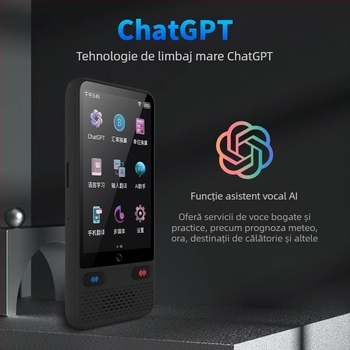 S85 traducător offline multilingv pentru călătorii și întâlniri de afaceri — interfață USB, greutate 300 g, carcasă din plastic, putere maximă <100 W, an de lansare 2025