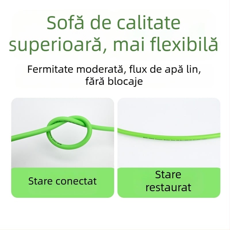 Ansamblu furtun presiune înaltă pentru spălător auto, 200 bar (2900 psi), conector M22, model SPH060120-10G, Xiong wei