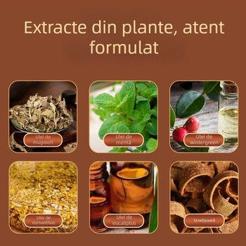 Plasture Mugwort pentru zona lombară – plasture de moxibustion pentru masaj de sănătate, model: Mugwort lumbar patch, marcă: Hong Kong Pharmacy