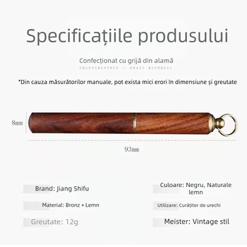 Huatai linguriță pentru urechi, fără iluminare, oțel inoxidabil, intern, pachet de 1000