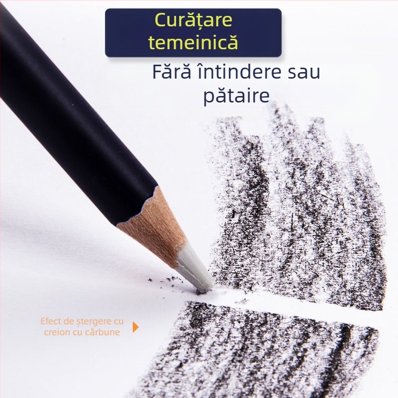 Nioni radieră-stilo pentru schițe – material: gumă; utilizare: schițe, scriere, pictură; greutate: 50 g