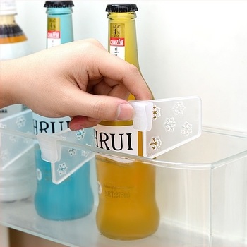 Separator de depozitare extensibil — PP, 1-strat, raft lateral multifuncțional pentru obiecte mici