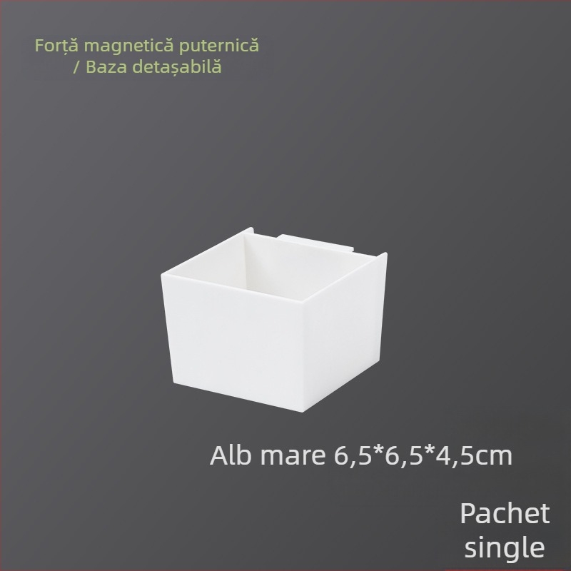 Raft ABS montat pe perete pentru frigider – suport lateral de bucătărie, multipurpose, fără găuri