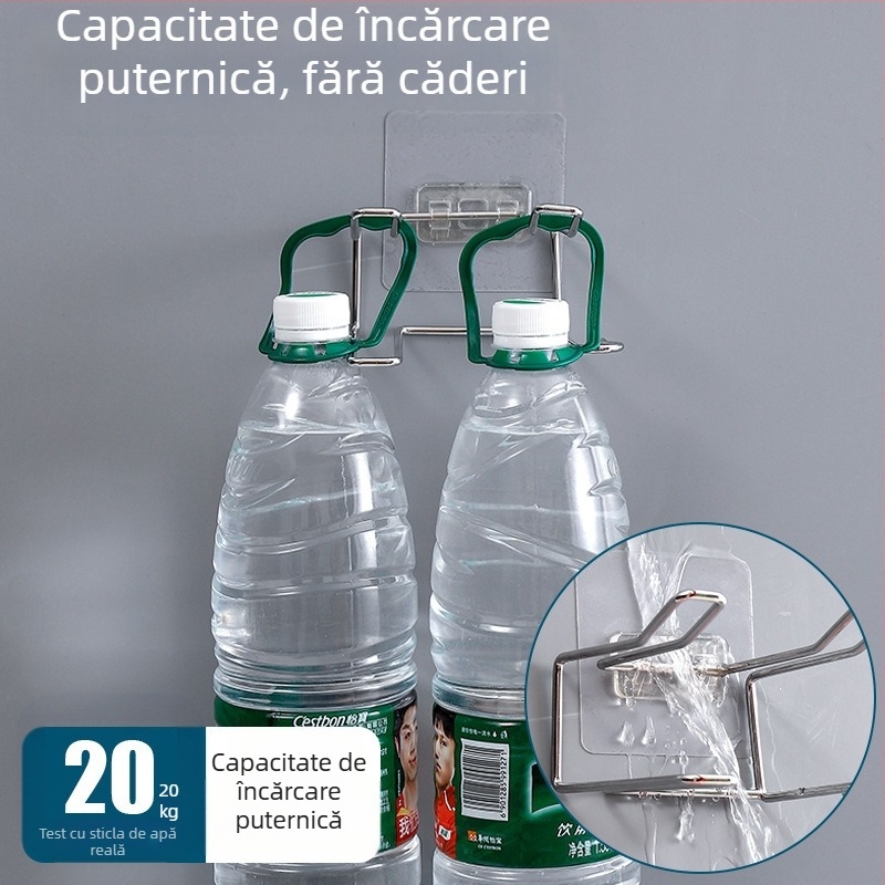 Suport pentru uscător de păr din fier forjat, montaj pe perete, 1 etaj, prindere cu cârlig, depozitare baie, stil japonez