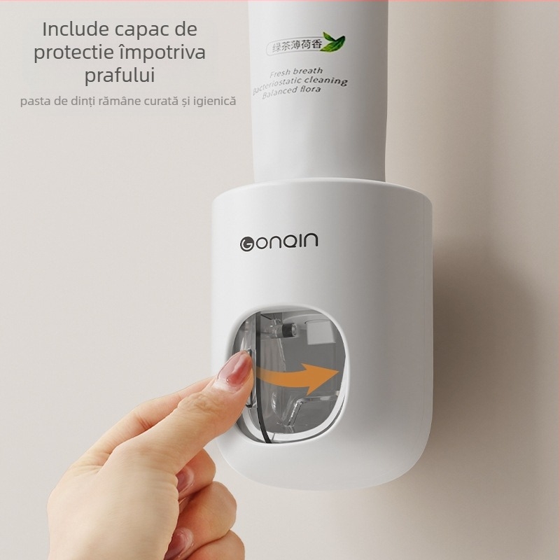 Presa automată pentru pastă de dinți — brand Kiss; categorie simplă; utilizare generală; etichetare privată disponibilă; o unitate.