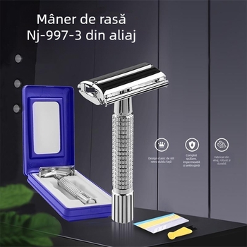 Aparat de ras manual Nanjie – lamă dublă, ambalaj 240 buc.