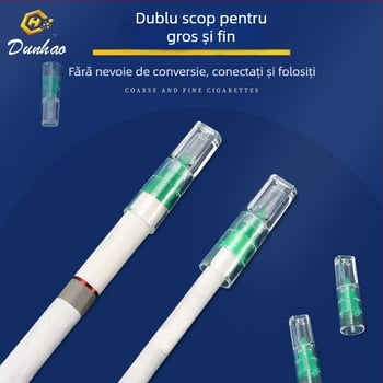 Filtru de țigarete acrilic, unisex, cu filtrare microporosă; Material: Acrilic; De unică folosință: Da; Tipărire logo: Da; Personalizare producție: Da; Etichetă privată: Da