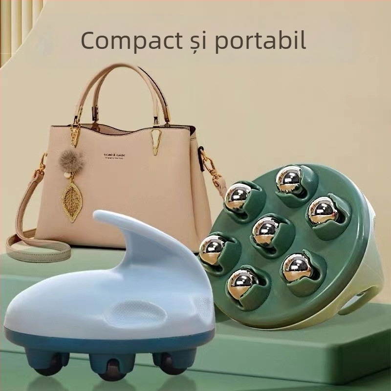 Masa de masaj pentru întregul corp cu terapie cu infraroșu, alimentare USB, control mecanic, lansat în 2024