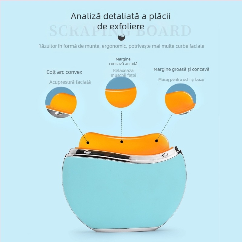 Placă de masaj cu ulei esențial – material din corn, compactă și ușoară