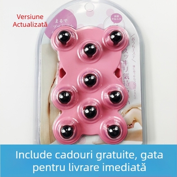 Bandă de masaj pentru cap TT-309 cu masaj cu mărgele magnetice, control mecanic și reglaj de viteză fără trepte