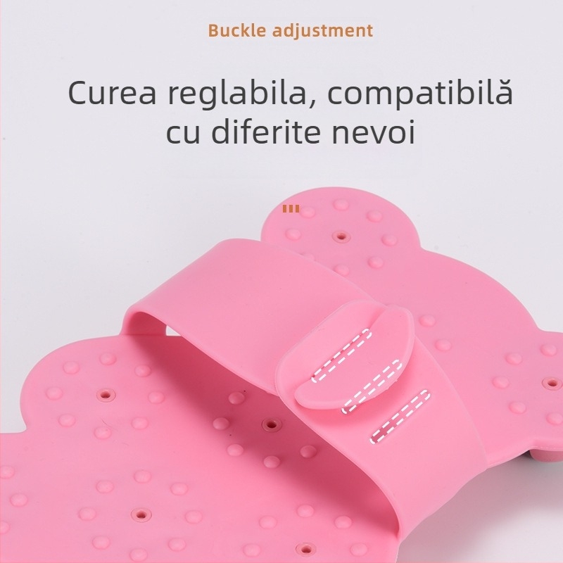 Bandă de masaj pentru cap TT-309 cu masaj cu mărgele magnetice, control mecanic și reglaj de viteză fără trepte