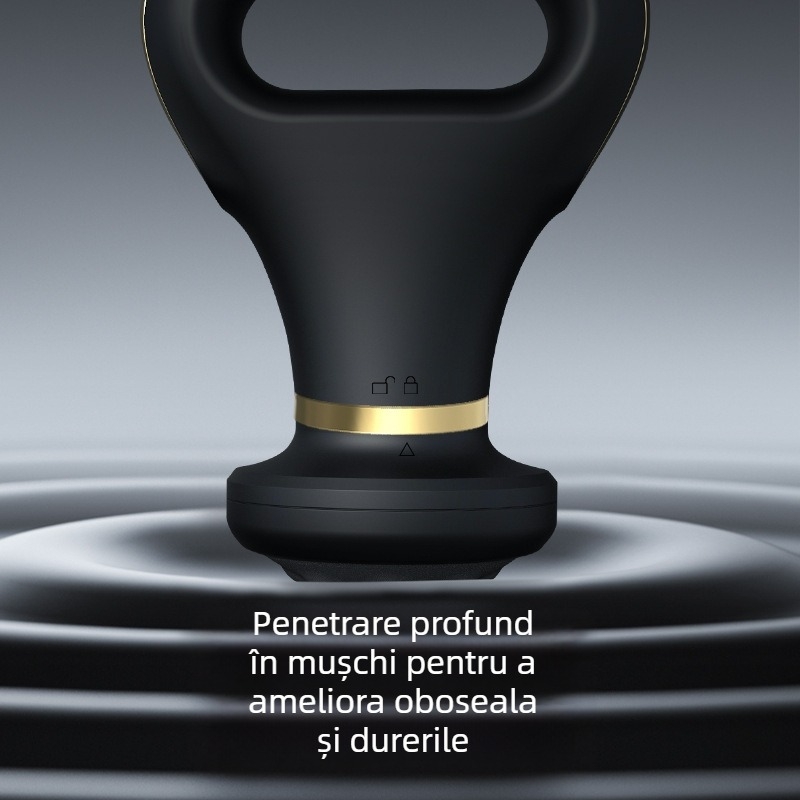 Masajer fără fir pentru corp cu masaj abdominal pulsativ — moduri: vibrație, compresie caldă, puls de joasă frecvență, frământare; control prin buton; model SL-730 6/50