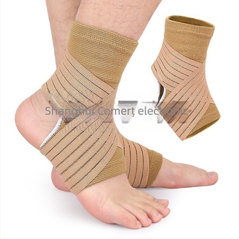 Protecție gleznă cu bandă de comprimare, din spandex, pentru baschet și badminton, adulți