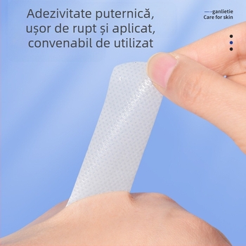 Plăci pentru uscarea crăpăturilor mâinilor și picioarelor — impermeabile, respirabile, cu aderență ridicată pentru degete și călcâie; material nețesut; durată de viață 2 ani; ambalate în cutie; tip de piele universal