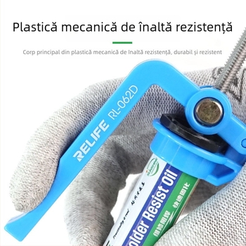 Pistol de lipit cu acțiune manuală, stil seringă, bară de împingere, capacitate 5cc/10cc, pentru reparații hardware