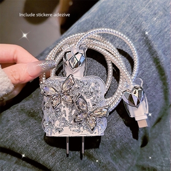 Husă de protecție pentru cablul de date iPhone 14, anti-frângere, compatibil cu încărcătorul Apple de 20W