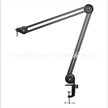 Suport pentru microfon cu cadru cu cinci gheare și braț reglabil; construcție din fier; priză E27; 220V; 275W; model DR006