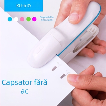 Capsator 5299 – fără știfturi, fără ace, economie de efort, portabil, capacitate de 8 pagini