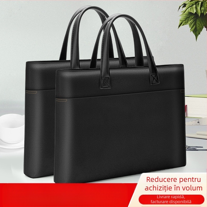 Geantă portabilă pentru documente Yifa, cu fermoar, material Bubbling, 0,3 kg