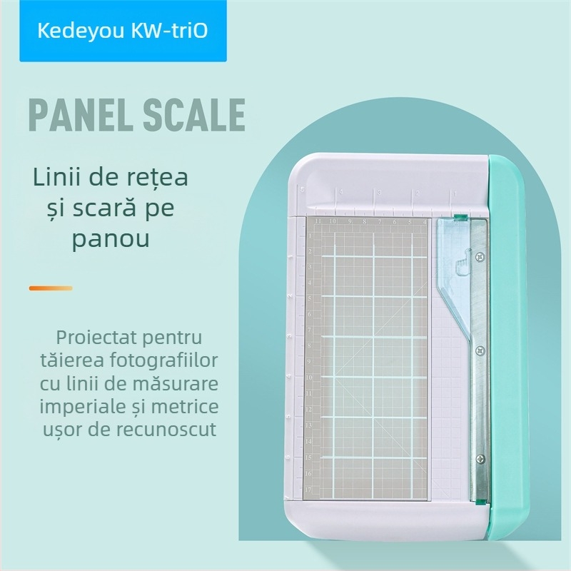 13936K Cuțit pentru hârtie – Tăietor din plastic pentru hârtie A5, Brand Can Be Superior