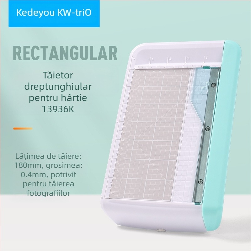 13936K Cuțit pentru hârtie – Tăietor din plastic pentru hârtie A5, Brand Can Be Superior