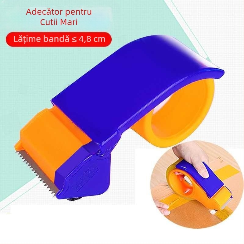 Tăietor de bandă pentru bandă de ambalaj transparentă - imprimare logo, model 4.8/6.0, personalizare procesare