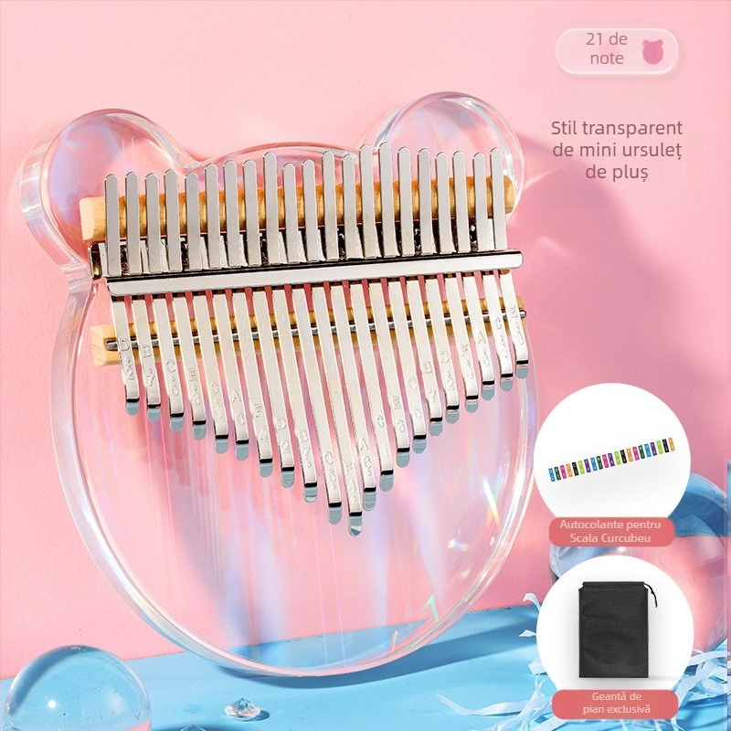 Kalimba Hua Shu, model transparent, 21-note