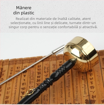 Cioc de templu din cupru cu conținut de argint, lucrat manual, personalizabil, 200 g