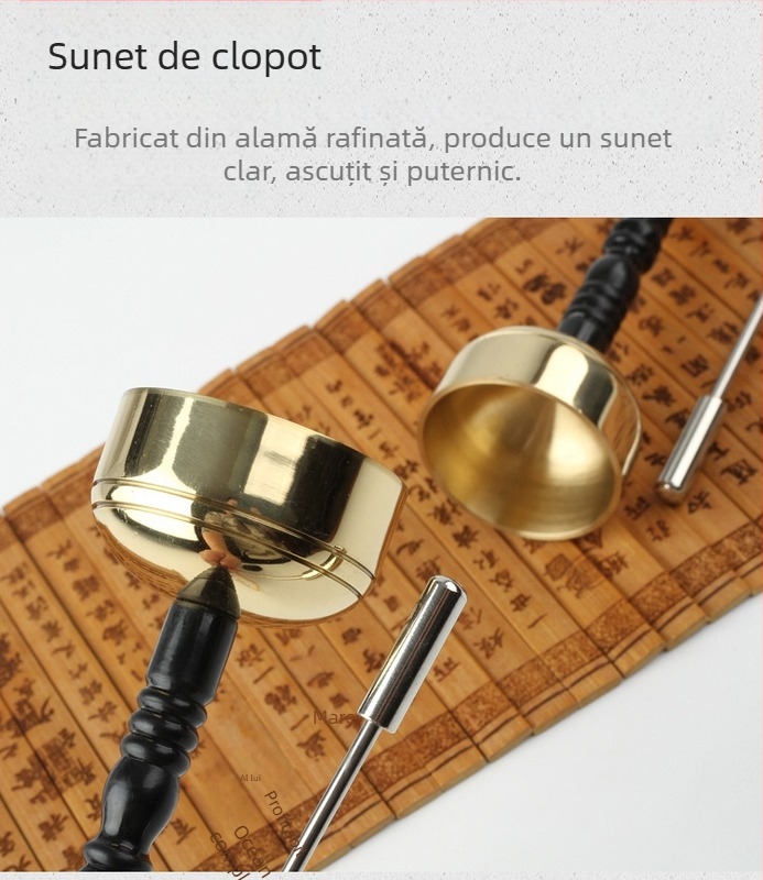 Cioc de templu din cupru cu conținut de argint, lucrat manual, personalizabil, 200 g