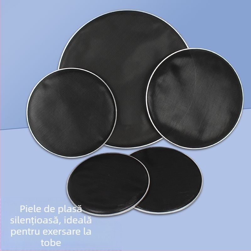 Piele de tobă din nylon pentru set de tobe occidental – Modelul 10, Brand MK, Ton estompat