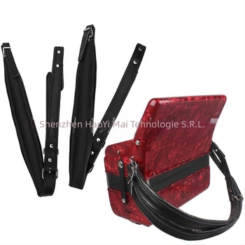 Curea din piele pentru acordeon pian - reglabilă, impermeabilă, model HYM983