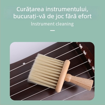 Perie de curățare Guzheng cu păr moale și lung – instrument de întreținere de la Art Maker